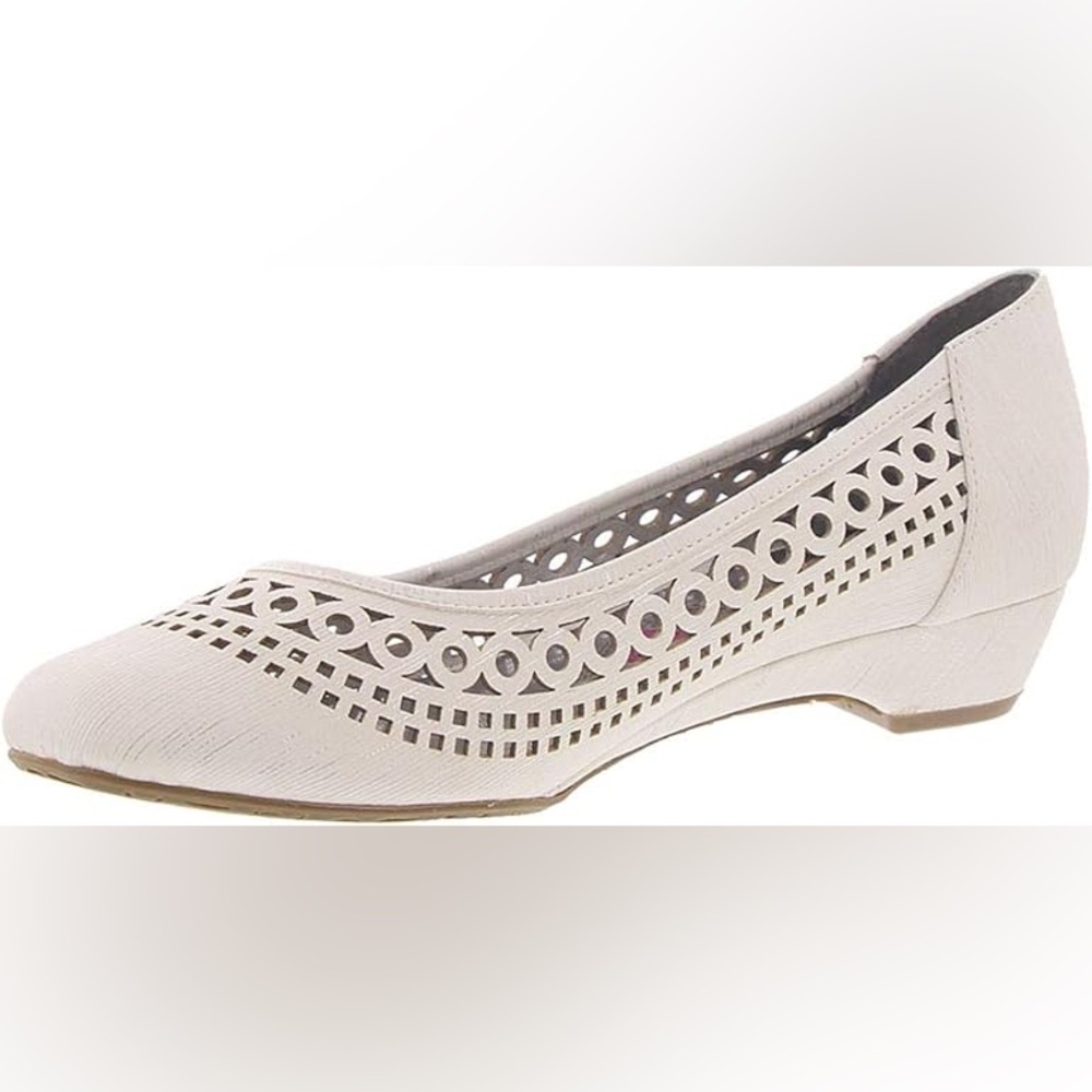 Ros Hommerson ‘Tina’ Flat Slip On Shoes w/ Hole Amazing quality Size 8 Like new - Picture 15 of 15